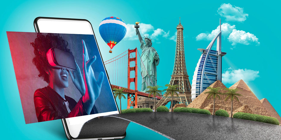 Travel,And,Tourism,Apps,Banner,Design,Concept.,Airport,Online,Application.